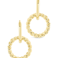 Hassie Delicate Twist Hoops