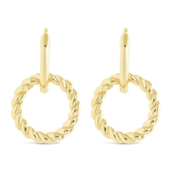 Hassie Delicate Twist Hoops