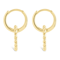 Hassie Delicate Twist Hoops