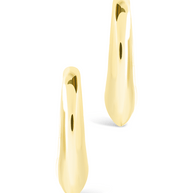 Colby Pointed Teardrop Hoops