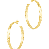 Temperance Braided Hoops