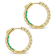 Karsyn Emerald Classic Hoops