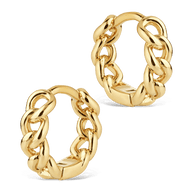 Maeve Rounded Link Hoops