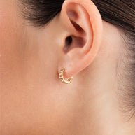 Maeve Rounded Link Hoops
