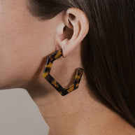 Resin Hex Hoops