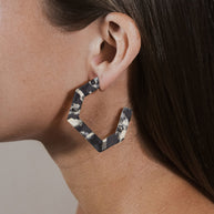 Resin Hex Hoops