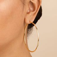 Sterling Silver Hoop Earrings