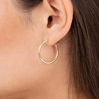 Sterling Silver Hoop Earrings