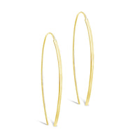 Sterling Silver Bar Threader Earrings