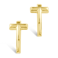 Sterling Silver Kaira Crossbar Hoops
