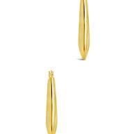 Indy Elongated Hoop Earrings