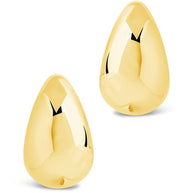 Eclipse Polished Hoop Earrings