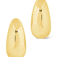 Eclipse Polished Hoop Earrings
