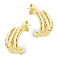 Triple Row Beatrix Statement Hoop