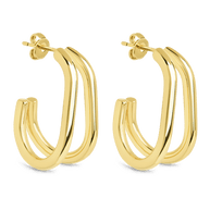 Elliana Suspender Stud Earrings