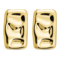 Monet Molten Metal Bar Stud Earrings