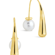 Heidi Pearl Threader Earrings