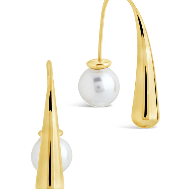 Heidi Pearl Threader Earrings