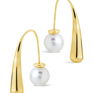 Heidi Pearl Threader Earrings