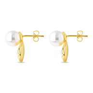 Alice Pearl & Shell Stud Earrings