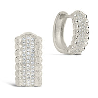 Ellerie CZ Micro Hoop Earrings