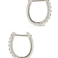Ellerie CZ Micro Hoop Earrings