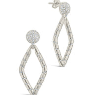 Gisele CZ Drop Earrings