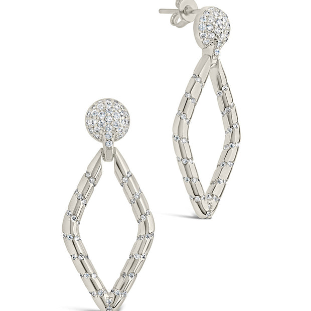Gisele CZ Drop Earrings