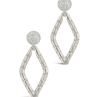 Gisele CZ Drop Earrings