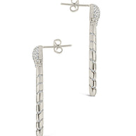 Gisele CZ Drop Earrings