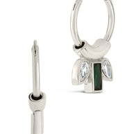 Helena CZ Hoop Earrings