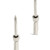 Helena CZ Hoop Earrings