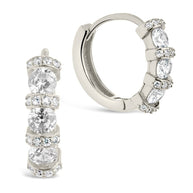 Iskra CZ Micro Hoop Earrings