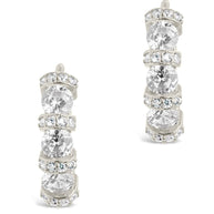 Iskra CZ Micro Hoop Earrings