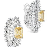 Nina Elongated CZ Stud Earrings