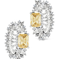 Nina Elongated CZ Stud Earrings