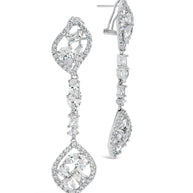 Mariah CZ Drop Earrings