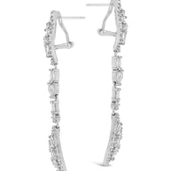 Mariah CZ Drop Earrings