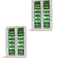 Serena CZ Hoop Earrings