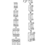 Penelope CZ Drop Stud Earrings