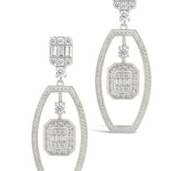 Kendall CZ Drop Earrings