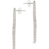 Olivia CZ Oval Stud Earrings