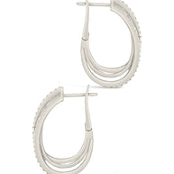 Kyle CZ Hoop Earrings