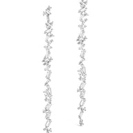 Connie CZ Drop Stud Earrings