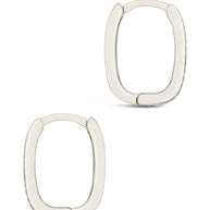 Renee CZ Huggie Hoop Earrings