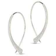 Carlotta CZ Threader Earrings