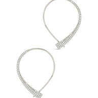 Carlotta CZ Threader Earrings