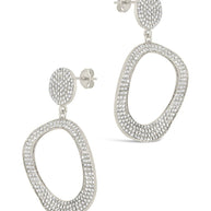 Juniper CZ Statement Drop Earrings