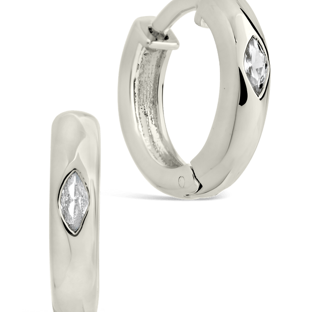 Rayne CZ Hoops