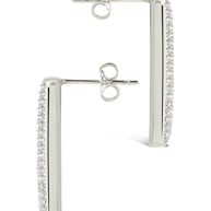 Beignet CZ Stud Earrings
